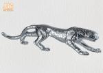 Polyresin Animal Figurines Glass Tiger Statue