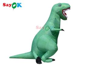 Quality Customized Inflatable Cartoon Characters Moving Costume Inflatable Mascot Dinosaur wholesale