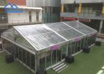 Acrylic PVC Roof Wedding Marquee Tents Large With SGS M2 Certification Heavy