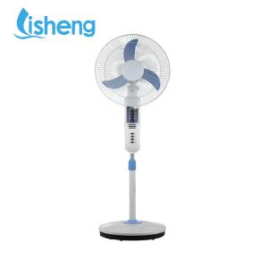 Quality 16 / 18 Inch 12V DC Powered Fans Rechargeable Solar Powered With Batteries And Led Light wholesale