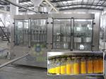 Stainless Steel Hot Filling Machine 3-in-1 Monoblock For 500ml Plastic Bottles