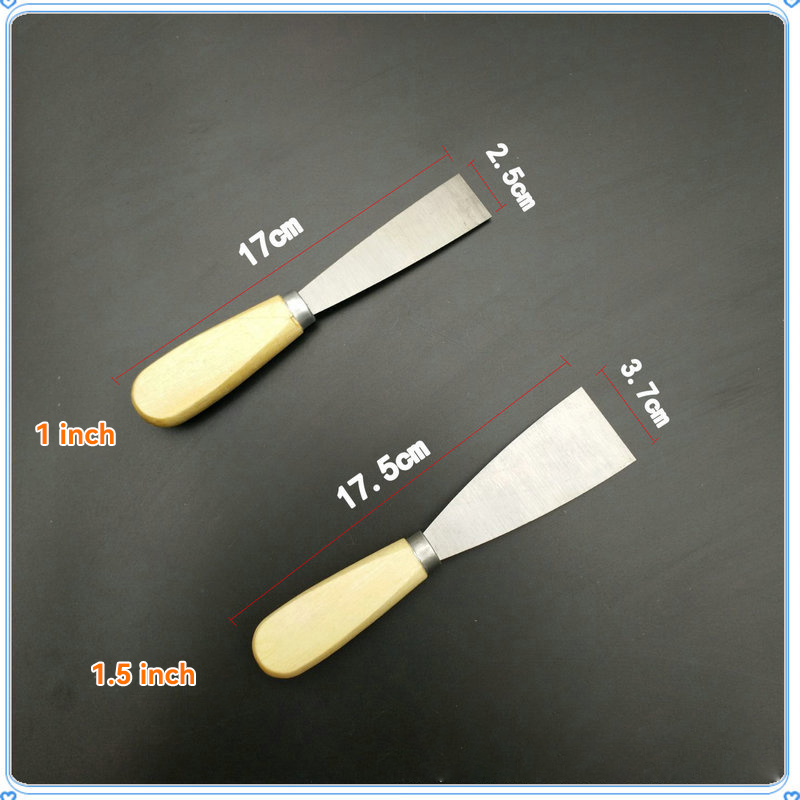DIY Grade Stainless Steel Blade Rose Wood Handle Scraper Tool for Building Decoration