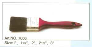 Quality Chinese bristle plastic handle wooden handle pure bristle high quality paint brush No.7006 wholesale