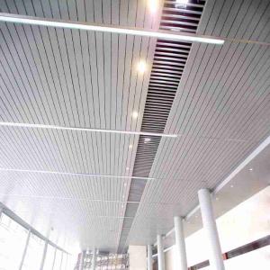 Quality Powder Coating Suspended Aluminum Metal Ceiling Baffle U Shaped wholesale