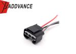 1743271-2 3 Way 3 Pin Female Auto Radiator Cooling Fan Connector Wire Harness