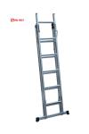 2x6 Lightweight 6063 Aluminum Extension Ladder 5.5kg Easily Carried