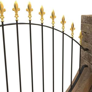 Quality Hot Galvanizing Wrought Iron Railings Balcony handrail American Custom wholesale