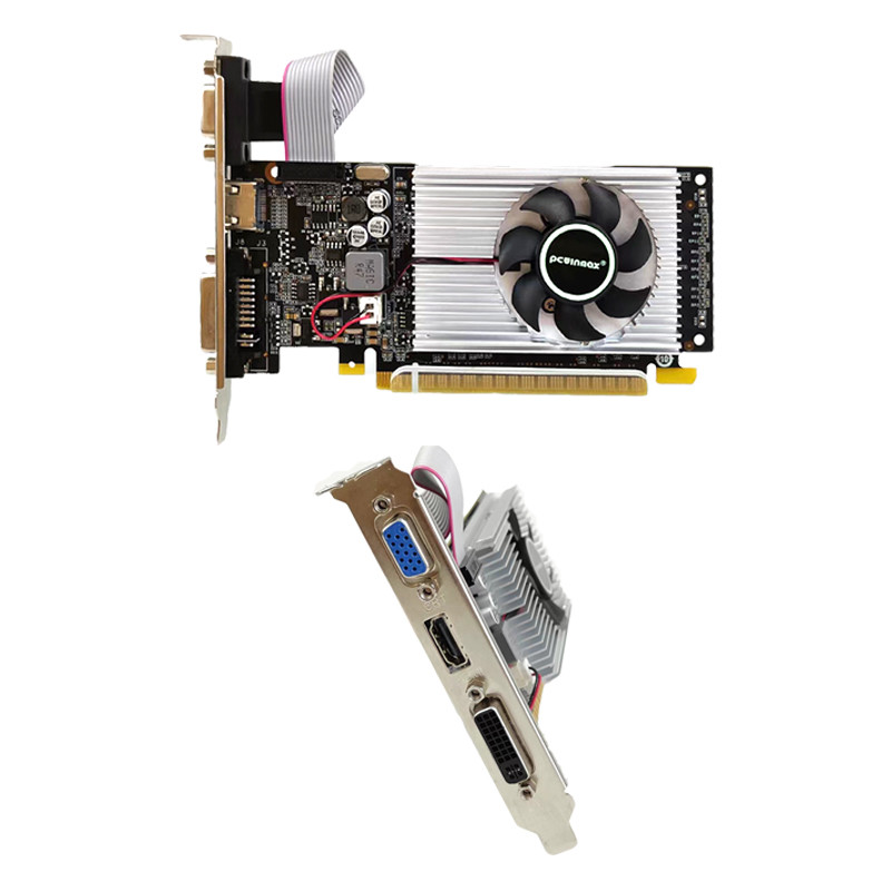 PCWINMAX GT 210 512MB 64bit GDDR3 Graphics Card Low Prof Fan Desktop Video Card