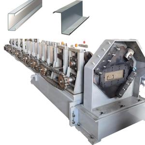 Quality Hydraulic Tile Purlin Forming Machine CZ Roll 30000kg wholesale