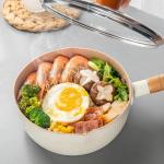 Cooking Kitchen Sauce Pans Maifan Stone Milk Pot Aluminum Non Stick With Handle
