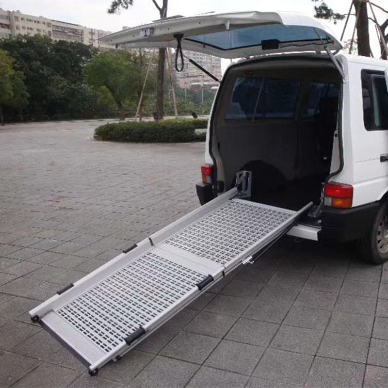 Handicap Van Ramp and Wheelchair Ramp for Minivan and Handicap Ramp Van with QC
