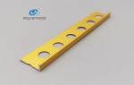 ASTM Approved Aluminium L Profiles Edge Trim 4mm Depth