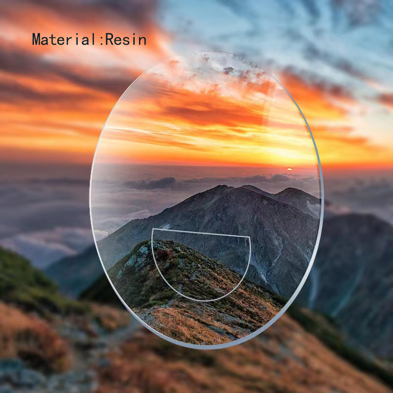 Classic Style Resin Quality Lenses 1.56 HMC Flat Top Bifocal Progressive Lenses