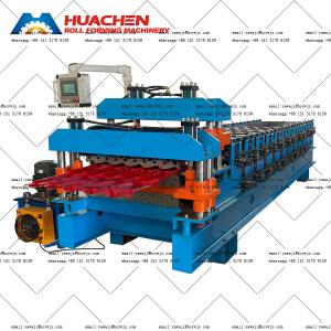 Quality Roof Sheet Double Deck Roll Forming Machine wholesale