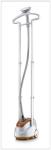 Bottom Drain Plug Garment Fabric Steamer , Golden Standing Garment Steamer