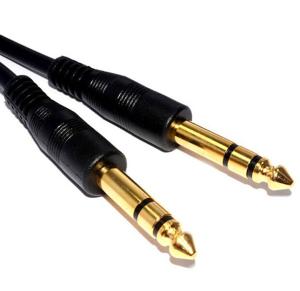 6FT 6.35mm Stereo Audio Patch Cable