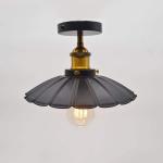 Iron Pendant Lights Flush Mount Lamp Shade for Kitchen Industrial Pendant Lights