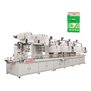 China 60KW 18 Liter Square Tin Can Making Machine For Edible Oil on sale
