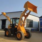 Multi Functional 0.7m3 55KW 4x4 Backhoe Loader