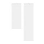 Clear Baggies Necklace Bags with Hang Hole Resealable Plastic Bags