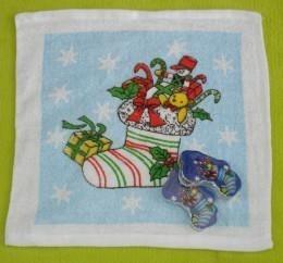 Quality Socks Design Christmas Compressed Towel (YT-681) wholesale