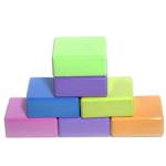wholesale high-quality printed Eva yoga block embossed for exercise