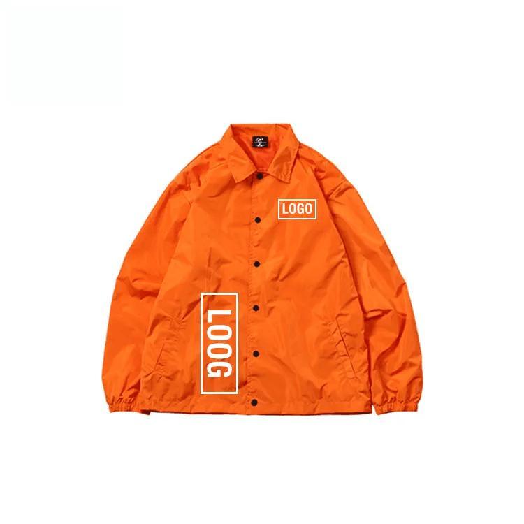 Outdoor Jackets Men Plus Size Nylon Coaches Jacket