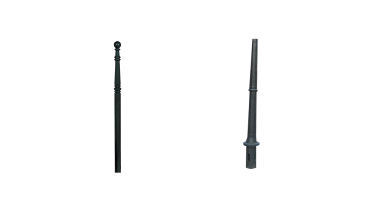 Cast Iron Classic Antique Ornamental Bollards E Coated Or Hot Dip Galvanized