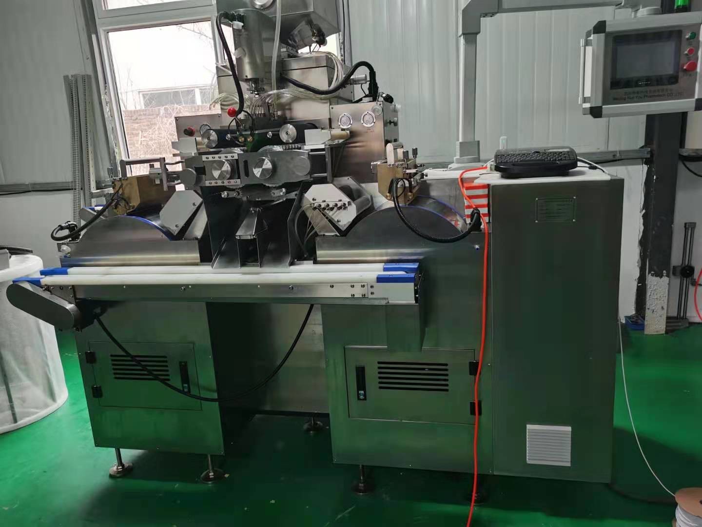 10-12 Inch Medicine Packaging Softgel Capsule Machine High Speed