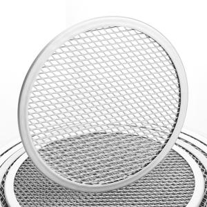 Quality Commercial Grade Aluminum Alloy Pizza Peel Round Baking Trays 6 Inch Width wholesale