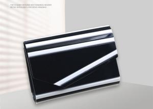 Quality Modern Acrylic Ladies Envelope Clutch Bag Black And White Colors For Party wholesale