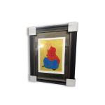 Square Decor Gold Framed Wall Art For Bedroom 500 x 700mm Contemporary