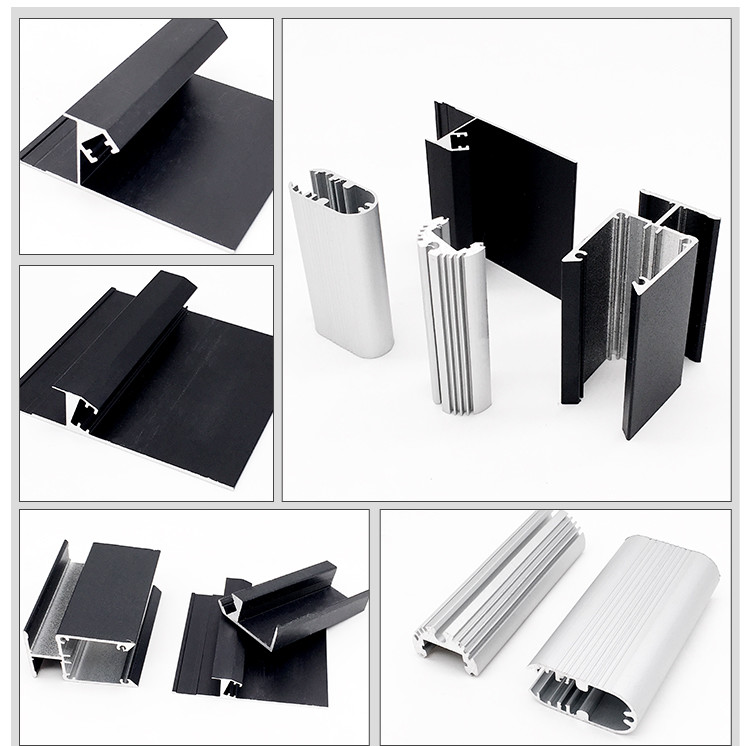 T8 Aluminum Profile For Led Strip Lighting Anodized Coating Recessed