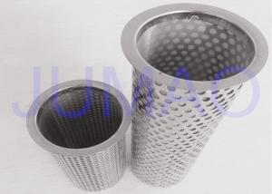 China 2205 Duplex Steel Sintered Metal Filter Elements , SS Sintered Filter Cartridge on sale