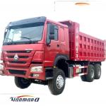 6x4 Howo Dump Truck with 12.00R20 Tires Video Technical Support Used SINOTRUCK