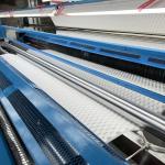 9kw Corduroy Cutting Machine High Efficiency 2500*3500*2400mm Size