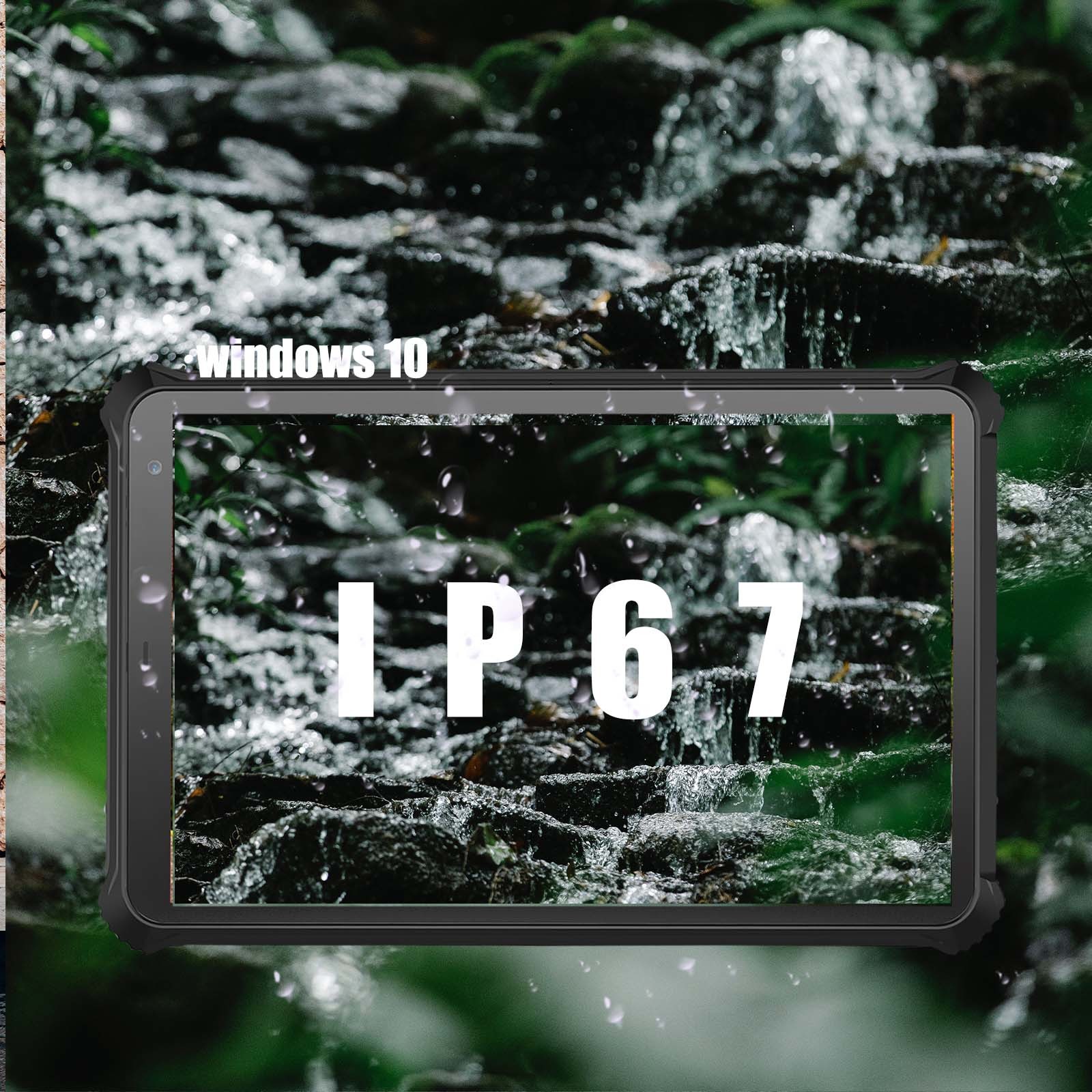 Durable 300cd/M2 Ruggedized Android Tablet , Weatherproof Military Tablet PC