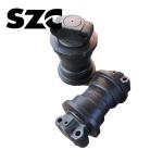 Single Double Edge PC60 Excavator Track Roller Digger Spare Parts