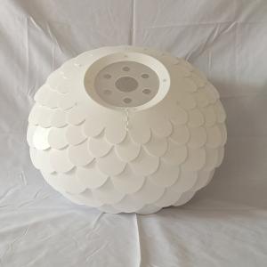 Quality Polypropylene Fish Scale Lamp Shade 400*220mm Round Pendant Shade wholesale