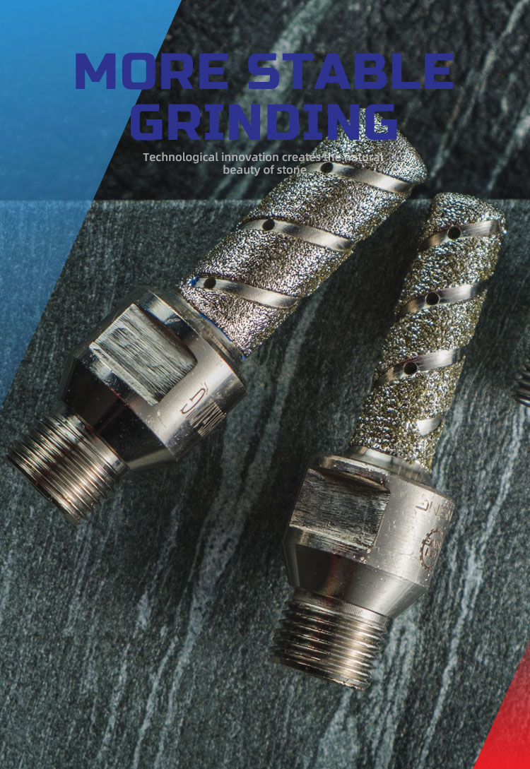 4 Types Diamond Tools Vacuum Brazed Finger Bits for Porcelain Tile Hole Drilling