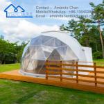 Trade Show Tent Igloo Geodesic Dome Steel Structure Camping Tent Hotel Glamping