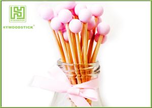 Quality Birthday Cake Topper Cotton Candy Sticks , Short Rock Candy Stir Sticks OEM wholesale