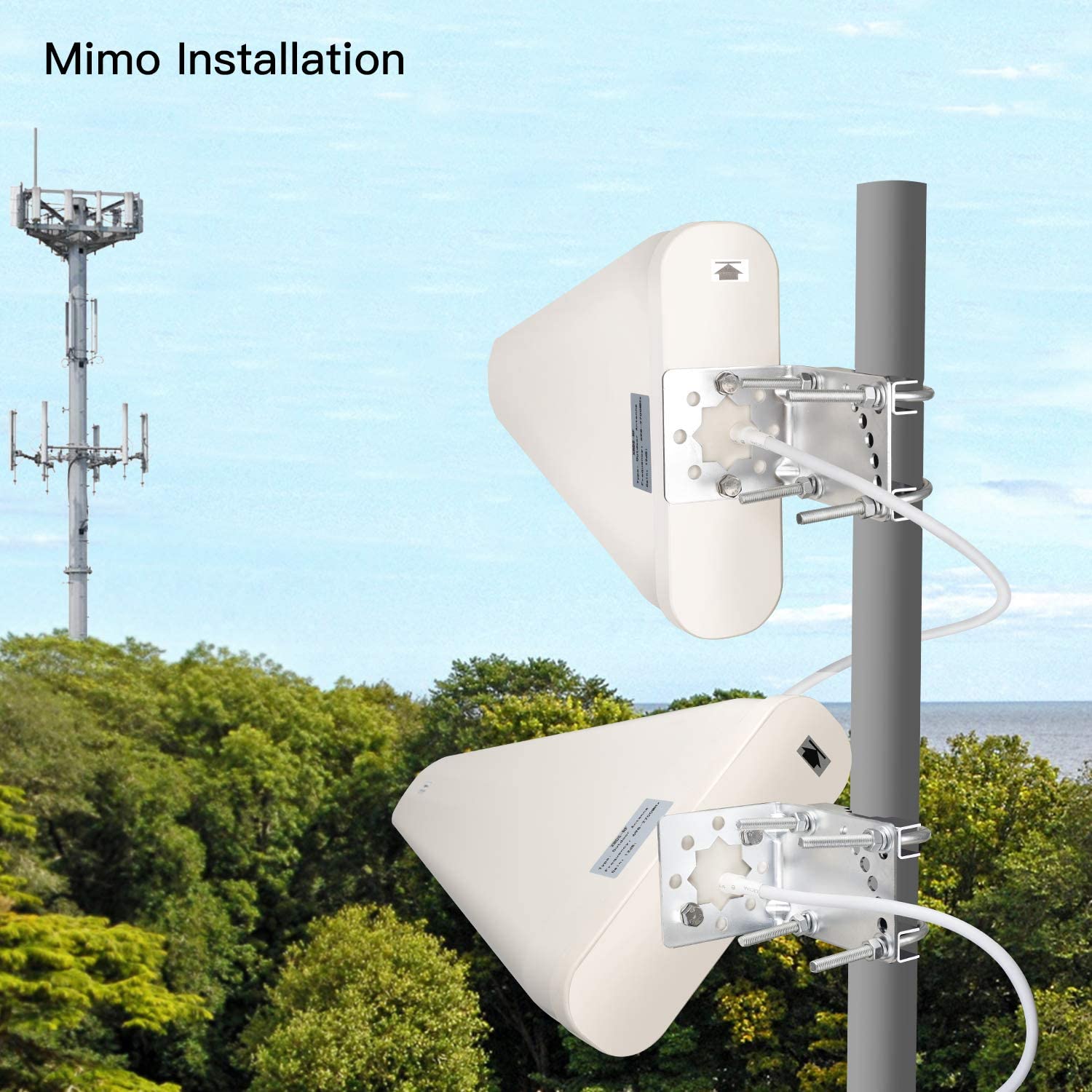 Upgrade Your Outdoor WiFi with 4G External MIMO LRouter Antenna and 12dBi LPDA Panel