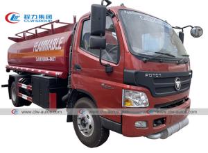 Quality FOTON AUMARK 4x2 RHD 5000L Fuel Delivery Truck For Oil Refueling wholesale