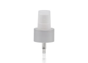 Quality Matte Silver Aluminum Closure Pump Mister Sprayer 24mm 0.2ml Dosage Longlife wholesale
