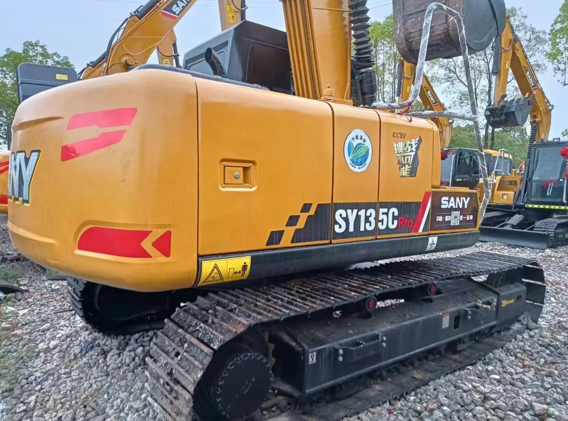 13 Ton 13.5 Ton Second Hand Excavator Sany SY135 SY135C SY135C-8