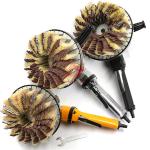 Polished Industrial Roller Brush for Furniture Sisal Sandpaper