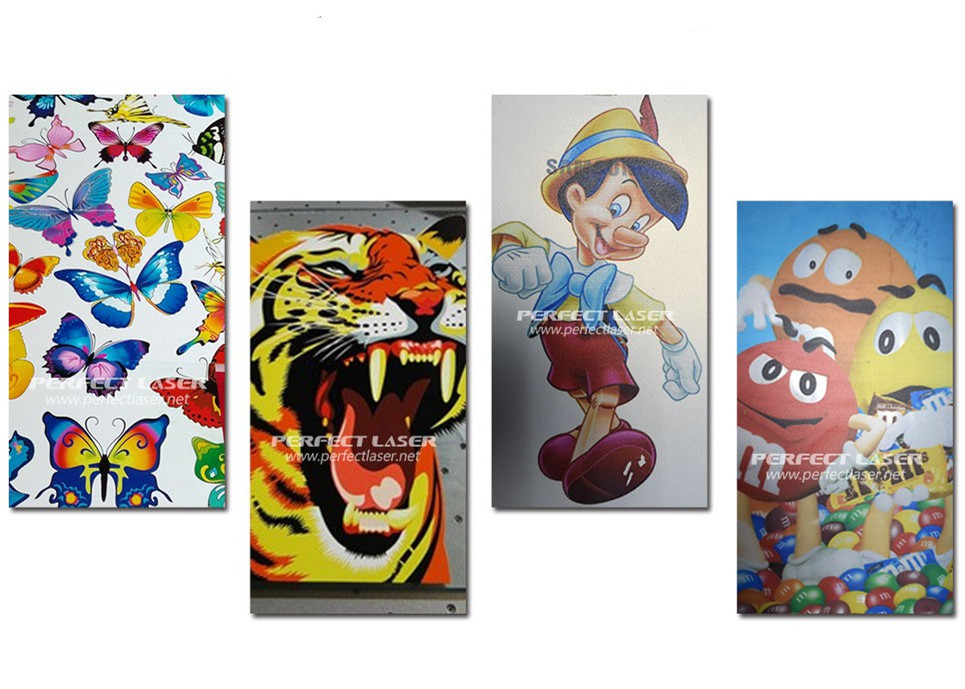 High Efficiency UV Flatbed Printer Multi-Function 1500 * 1300mm Width