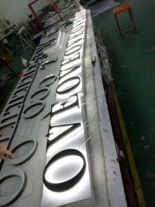 Quality 10000K Backlit Channel Letter Signs 25.4mm Depth For Business wholesale