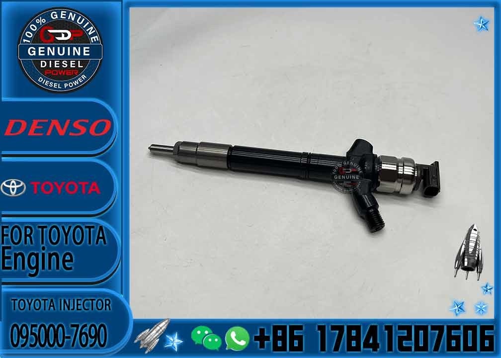 High Quality Diesel Fuel Injector 095000-7690 095000-6110 095000-6900 095000-7600 23670-09270